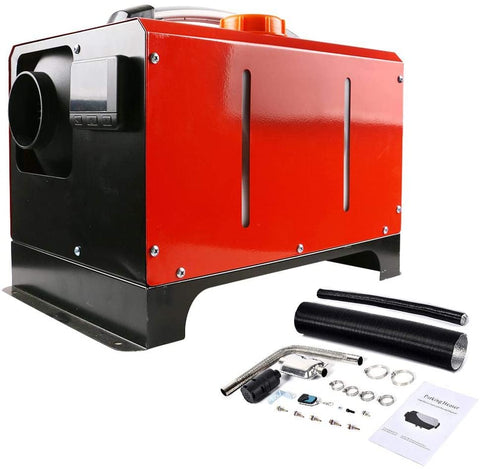 SMASAMDE Diesel Parking Heater 8KW Diesel Air Heater 12V/24V Diesel Heater 5000W with LCD Switch + Remote Control for RV Bus Car Motorhome Boats