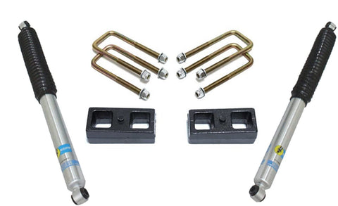 Maxtrac Suspension 905320B Body Lift Kit and Component (2In Blocks, U-Bolts, Belstein Shocks 772126)