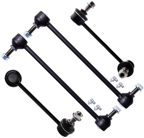 SCITOO 4pcs Suspension Kit - 2 Front Sway Bar End Link 2 Rear Sway Bar End Link K90716 K90717 K90349-2001 2002 2003 2004 2005 For Acura MDX For Honda Pilot