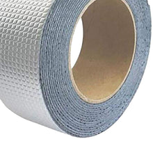 Almencla 2PCS Aluminum Foil Butyl Rubber Waterproof Tape for Window, Boat Sealing, Glass and Roof Patching, etc.