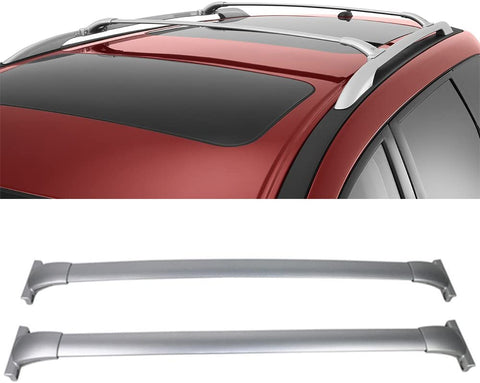 LONGKEES Silver Al Roof Rack Cross Bars Top Rail Carries for 2013-2017 Pathfinder