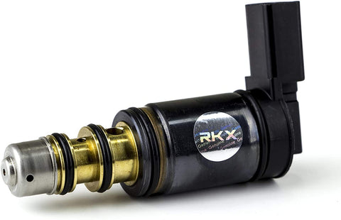 RKX AC Compressor Control Solenoid Valve Replacement Replacement for Denso 6SEU14C / 7SEU16C MK5 MK6