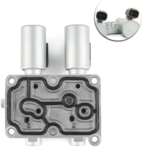 28015-PLX-305 90428D 88957A Remanufactured Transmission Dual Linear Solenoid Compatible with Honda Civic 2001-2005 01-05 1.7L 2.0L 1.3