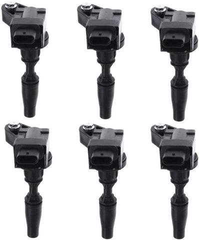 A-Premium Ignition Coil Compatible with Buick LaCrosse Cadillac ATS 2016-2018 CT6 CTS XT5 Chevrolet Camaro GMC Canyon 2.8L 3.6L