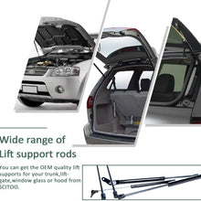 Scitoo Front Hood Lift Supports Struts Gas Springs Shocks fit Mercedes-Benz C230 C240 C280 C320 C32 AMG C350 CL55 AMG CLK320 CLK350 CLK500 CLK55 AMG CLK550 CLK63 AMG