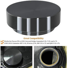 Front Cover Crankshaft Seal Installer, Steel Installation Tool, Compatible with Dodge 1989-2020 Cummins 3.9L 5.9L 6.7L Diesel Engines, Replaces Part Number 3824498 1338 3802820