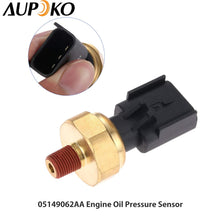Aupoko 5149062AA Engine Oil Pressure Sensor, Replace# 56028807AA 56028807AB 5149064AA, 6.4 Engine Oil Pressure Switch Fits for Chrysler Dodge RAM & Jeep Vehicles