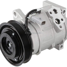 AC Compressor & A/C Clutch For Dodge Caravan Chrysler Town & Country Voyager V6 2001 2002 2003 2004 2005 2006 2007 - BuyAutoParts 60-00812NA NEW