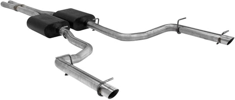 Flowmaster 817508 Cat-back System 409S - Dual Rear Exit - American Thunder - Aggressive Sound