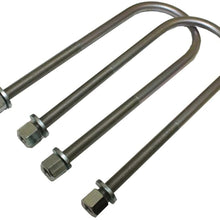 Maxtrac Suspension 910203L Body Lift Kit and Component (U-Bolts For 1-3In Lift Blocks 10 3/4In X 2 7/8In)