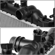 DNA Motoring OEM-RA-13197 13197 OE Style Bolt-On Aluminum Core Radiator Replacement