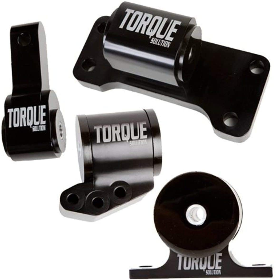 Torque Solution TS-EV-1235 Aluminum 4 Piece Engine Mount Kit(Billet Mitsubishi Evolution 01-06 (5sp Only))