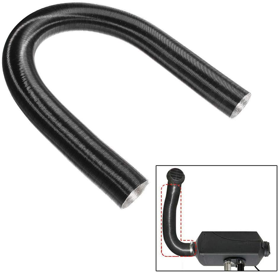 RICH 60mm Pipe Car Heater Duct Vent Pipe for Webasto,Aluminum Foil Ventilation Air Hose, Car Warm Air Outlet Air Ducting Hose for Webasto