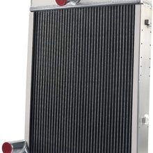 CoolingSky 3 Row Aluminum Tractor Radiator for Massey Ferguson 135 UK, 20 35 135 148 203 205 2135 194275M94 897188M94