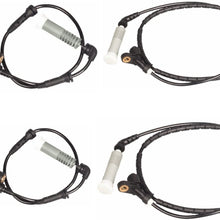 MOSTPLUS Front & Rear ABS Wheel Speed Sensor Compatible for BMW 328i 328Ci 323i M3 (set of 4)