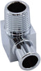 GoolRC 90° SB BB Deg Heater Hose Chrome Billet Aluminum Fitting 5/8