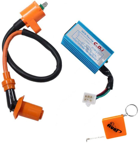 HURI Ignition Coil with CDI for Honda Elite 80 CH80 Spree 50 NQ50 NQ50I NC50