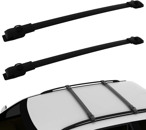 AUXKO Car Roof Racks Luggage Crossbars Compatible for 2011-2020 Toyota Sienna, Aluminum Rooftop Cross Bars Replacement Carrying Cargo Carrier Bag Luggage Kayak Bike Canoe