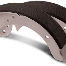 CSK01170 REAR Premium Advanced Metallic Formula Chamfered DRUM Brake Shoes