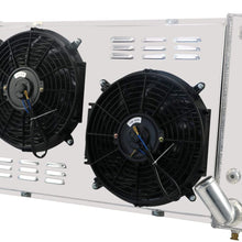 ALLOYWORKS 3 Row Aluminum Radiator+Shroud Fan+Relay Fit For 1969-1972 1970 1971 Chevy Corvette 5.7L V8