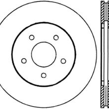 Centric 120.42071 Premium Brake Rotor