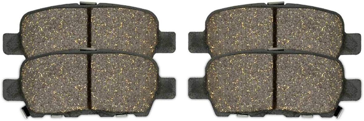 Prime Choice Auto Parts SMK905 New Rear Semi Metallic Brake Pad Set