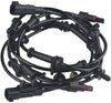 WMPHE 2 PCS Front Left & Right Compatible with ABS Wheel Speed Sensor Jeep Wrangler 3.6L 3.8L 2007-2017 Replace OE # 68003281AC 68003281AA