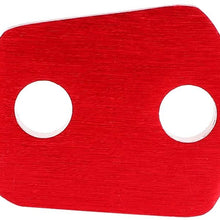 Tow Hook Ring,Universal Red Aluminium Alloy Car Truck Front Rear Tow Hook Ring Kit