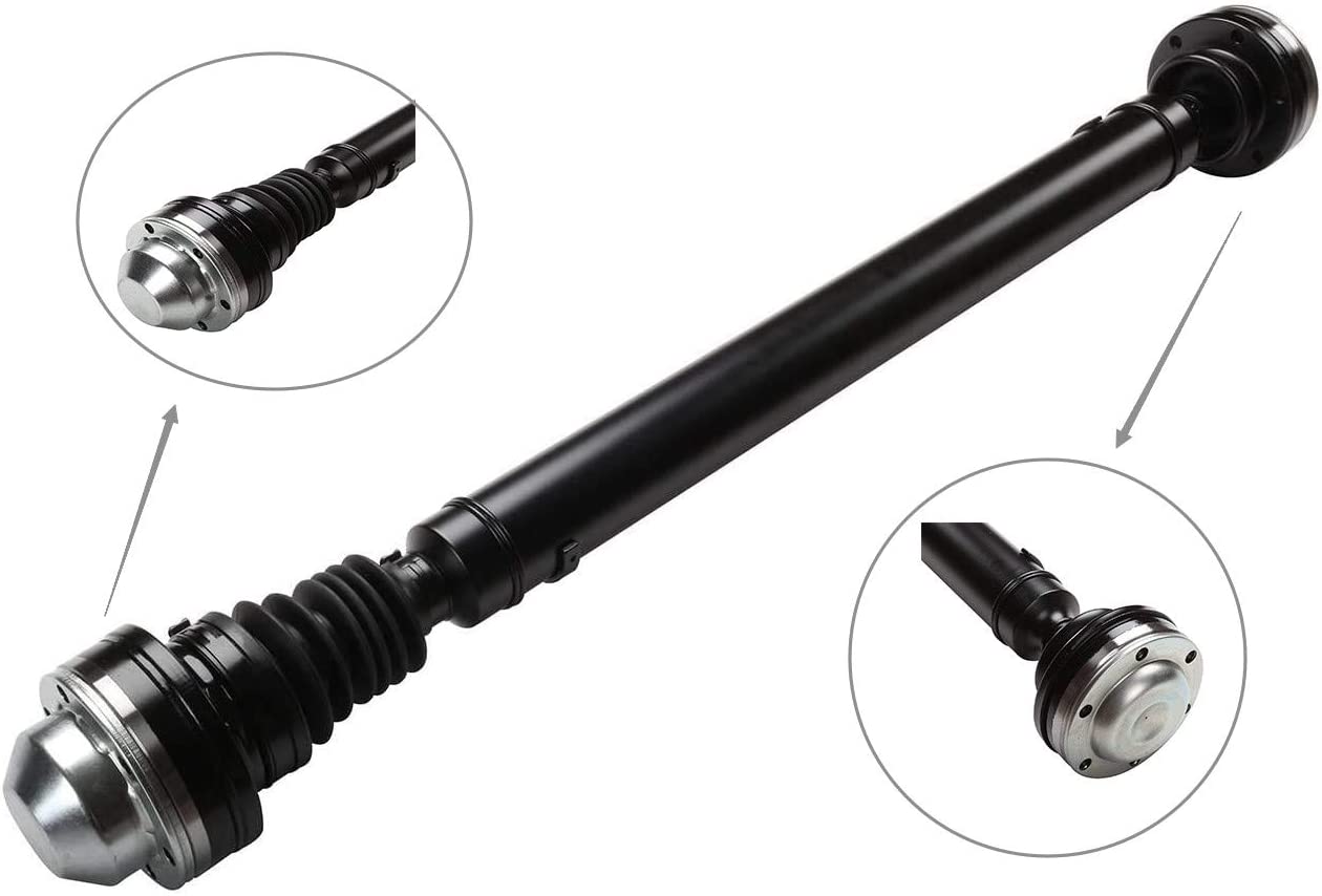 Bapmic 52099497AD Front Driveshaft Prop Shaft Assembly Compatible with 1999-2001 Jeep Grand Cherokee