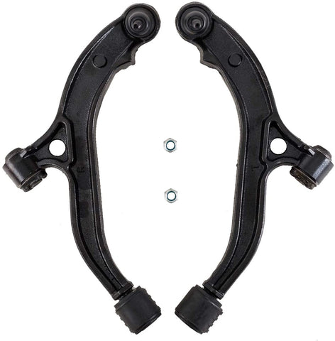 TUCAREST 2Pcs K620170 K620171 Left Right Front Lower Control Arm and Ball Joint Assembly Compatible With 01-07 Chrysler Town & Country Dodge Grand Caravan (3.8L V6) Except Heavy Duty Suspension