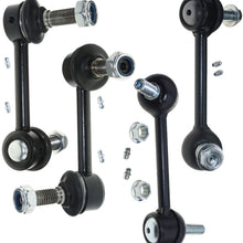 MILLION PARTS 4 Pcs Front Rear Left Right Stabilizer Sway Bar End Links Suspension Kit fit for 2002-2003 Chevrolet Trailblazer EXT GMC Envoy XL Oldsmobile Bravada 2003 Isuzu Ascender