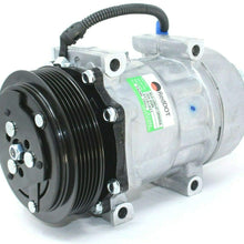 SANDEN STYLE 4080 4377 AC COMPRESSOR FOR KENWORTH F69-6003-121 75R89492A