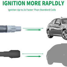 HICKS UF-502 Ignition Coil Pack Set of 6 for 2006-2010 Dodge Charger Nitro Magnum & Chrysler 300 Sebring Pacifica Town & Country 2.7L 3.5L 4.0L V6, Replace 4606869AA 4606869AB