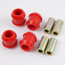 Front Upper Control Arm Urethane Bushing Kit 1988-1991 1989 1990 Replacement For Honda CIVIC CRX EF Red Part # 8-209