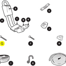 Thule Racks - Replacement M6x65 Carriage Bolt - 915-0665-54