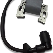 ENGINERUN GX 610 620 670 (Left) Ignition Coil Module Compatible with Honda GX610 GX620 GX670 18HP V Twin Engines OEM 30550-ZJ1-845 440-121
