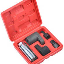 Prokomon 5 PC 22mm Automotive Oxygen Sensor Socket Wrench Removal Tool and Thread Chaser Set PT1205