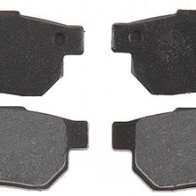 ACDelco 17D339 Professional Organic Rear Disc Brake Pad Set