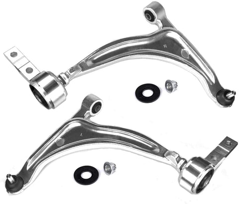 TUCAREST 2Pcs K620166 K620167 Left Right Front Lower Control Arm and Ball Joint Assembly With Bushing Compatible With 2002-2006 Nissan Altima 04-08 Maxima Driver Passenger Side Suspension Kit