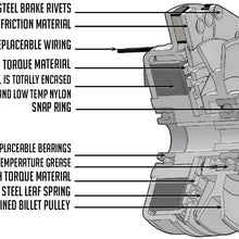 Rareelectrical NEW PTO CLUTCH COMPATIBLE WITH CUB CADET GT 1054 GT 1554 GTX 1054 GTX 1554 9171774 717-1774