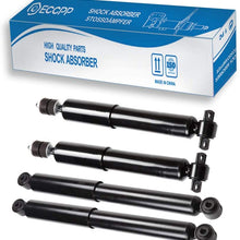 Shocks and Struts,ECCPP Front Rear Shock Absorbers Strut Kits Compatible with85 86 87 88 89 90 91 92 93 94 95 96 98 99 00 01 02 03 04 05 Chevy Astro,1985-2005 GMC Safari 344081 37063 344082 37064