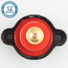 High Pressure Radiator Cap with Temperature Gauge, 1.8 Bar Radiator Cap 25.6psi Compatible with Honda, Kawasaki, Suzuki, Yamaha, Polaris Ranger, Husqvarna Dirt Bike, KTM, More Motorcycle ATV Models