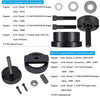 Crankshaft Rear Main Seal Installer Tool 303-770 & Crankshaft Front Seal Wear Ring Installer Tool Alt 303-1259 for Fits for Ford 4.5L, 6.0L & 6.4L Powerstroke Diesel Engines (2-Pack)