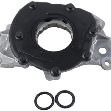 GLOSSY Engine Oil Pump 12678151 Compatible with CHEVROLET SILVERADO SUBURBAN CORVETTE W3500 GMC CANYON ENVOY SAVANA SIERRA YUKON W3500 W4500