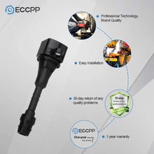 ECCPP Ignition Coils Pack Compatible with Nissa-n 350Z Infiniti G35/M35/FX35 2003-2008 Replacement for UF401 C1439 IGC0007 for Travel, Transportation and Repair (Pack of 6)