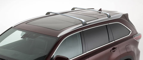 BRIGHTLINES Cross Bars Roof Racks Replacement for 2014-2019 Toyota Highlander XLE Limited Silver