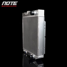 62mm Aluminum Racing Radiator Stop Leak Replacement For FORD MUSTANG/SHELBY V8 I6 MT&AT 1964-1966 Silver