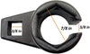 22mm O2 Sensor Socket,O2 Sensor Removal Tool,3/8 Inch Drive by 7/8 Inch,with Side Wire Access,Preventing Damage to Wires (L-type,2 Pack)