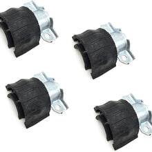 4x Front Suspension Stabilizer Sway Bar Bushing for Mercedes Benz GL320 GL450 GL500 ML320 ML350 ML450 ML500 ML550 ML63 1643231185 164 323 11 85