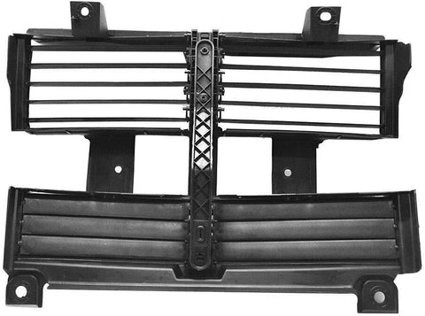 AutoModed Front Radiator Shutter Assembly Grille Compatible with 2015 2016 Mustang | w/o Actuator | by AutoModed
